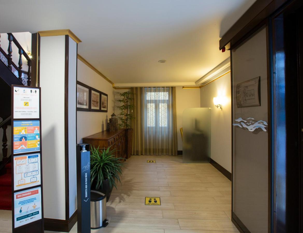 Veneza Hotel Aveiro Bagian luar foto