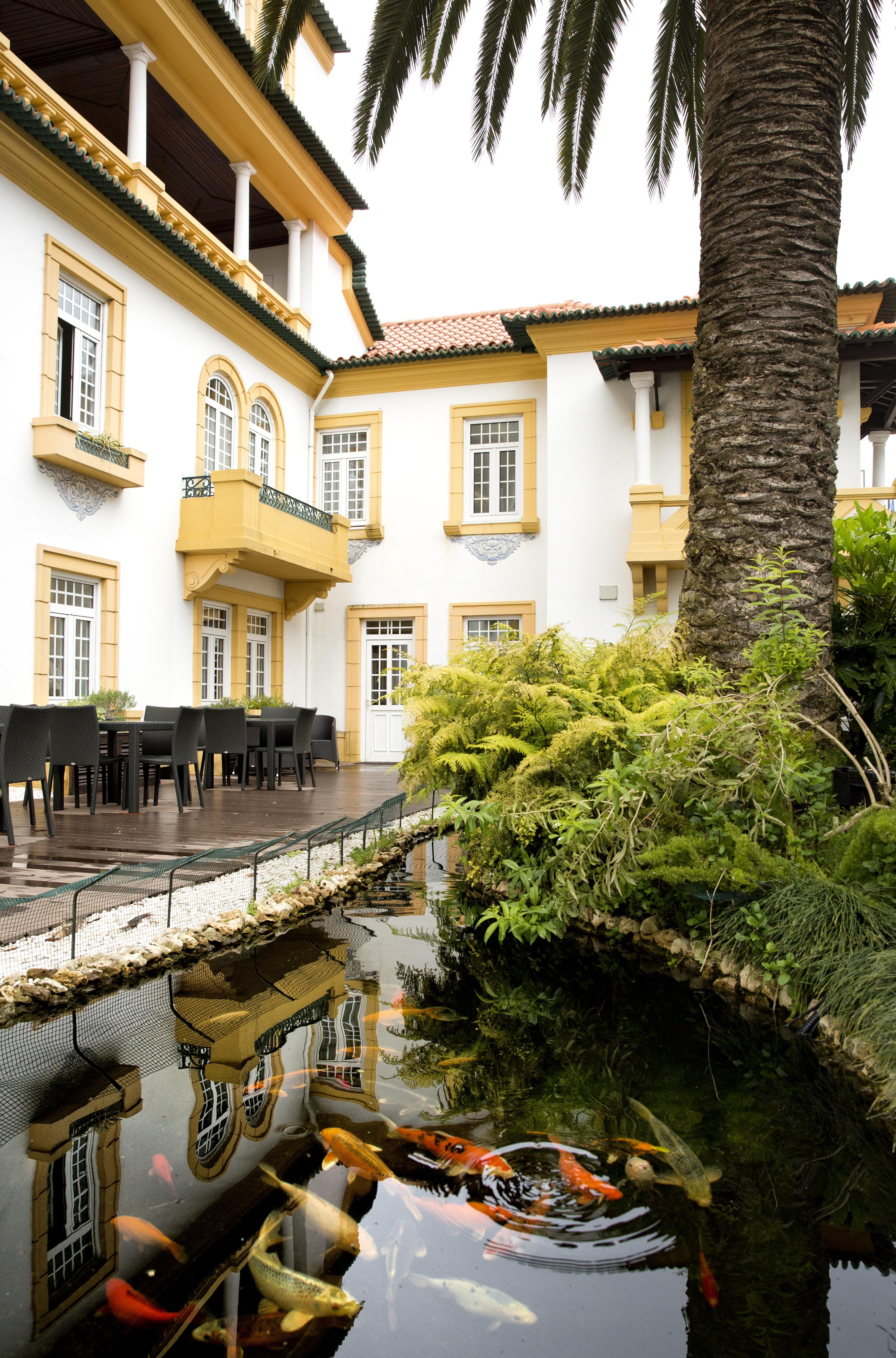 Veneza Hotel Aveiro Bagian luar foto